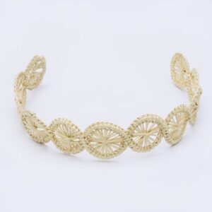 Handwoven iraca headpiece