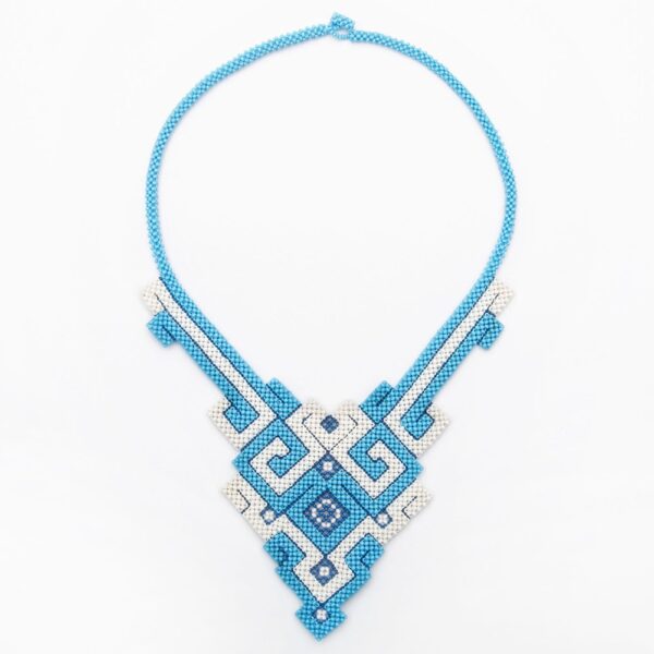 Handmade statement necklace 6