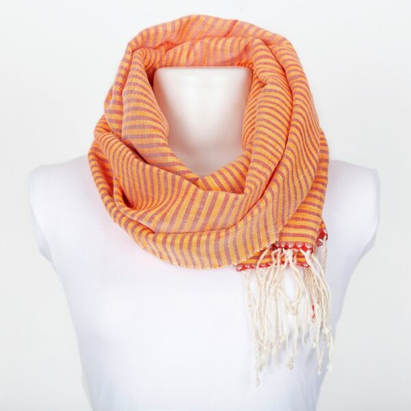 100% natural silk scarf