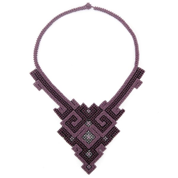 Handmade statement necklace - Image 4