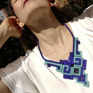 Handmade statement necklace